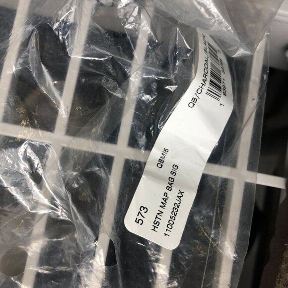 Coach Houston Map Bag in Signature Canvas Mens Messenger Bag Black Leather - Picture 8 of 13